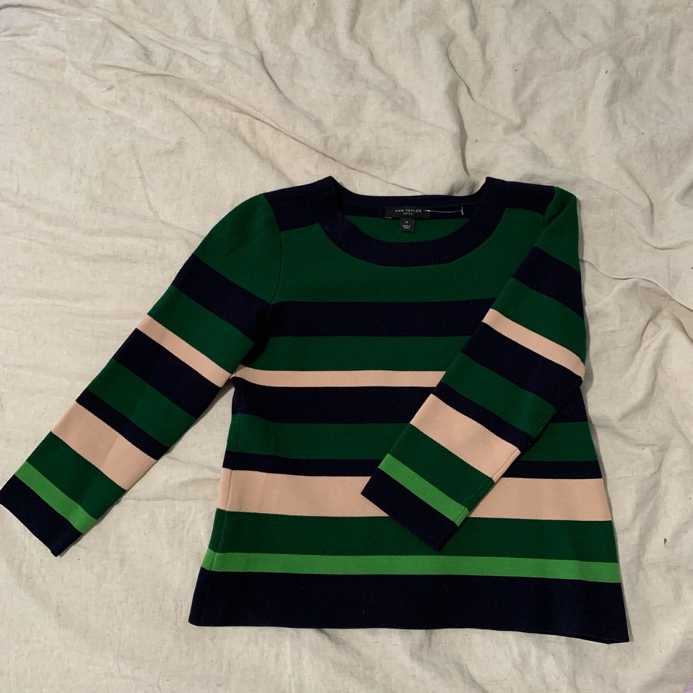 Ann Taylor striped sweater